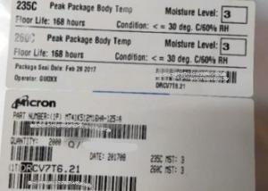 MT41K512M16HA-125:A 8G 1.35V 512Mx16 800MHz Dynamic Random Access Memory DDR3 0C-90C