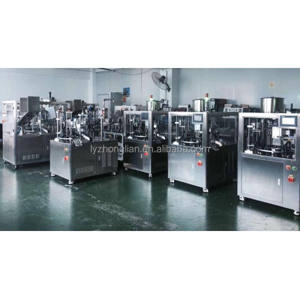 Electric Driven Semi Automatic Soft Tube Filling and Sealing Machine for Toothpaste