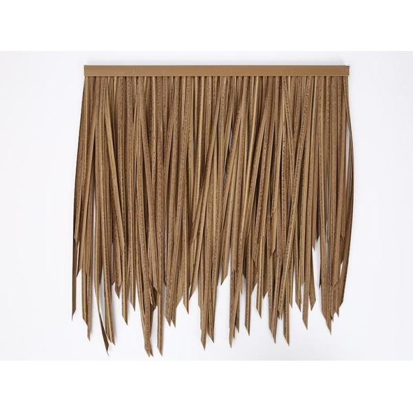 Synthetic Simulation Thatch Roofing Customized Plain Roof Tiles for Roof Material