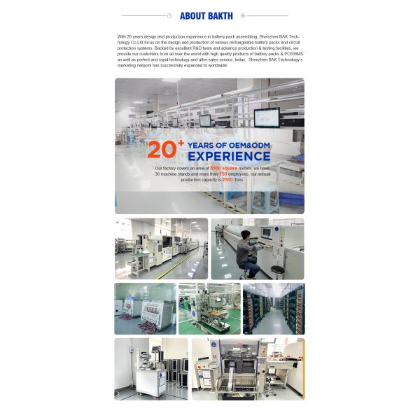 Original Authentic Battery 21700 BAK N21700CG 5000mAh 2c Li-ion Battery for E-bike