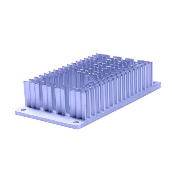 Quality CNC Machining Extruded Heat Sink Profiles Improved Cooling Surface for sale