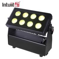 566lm LED Flat Par Light 8X15W Lighting Equipment Battery Party Dyeing Light for sale