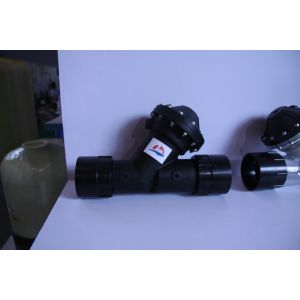 Flexible Diaphragm Actuated Control Valve , Durable Double Diaphragm Valve