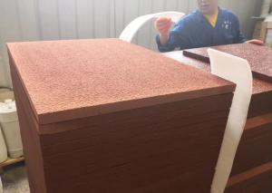 China Cut To Size Sandstone Exterior Wall Cladding 40mm Abrasion Resistance wholesale