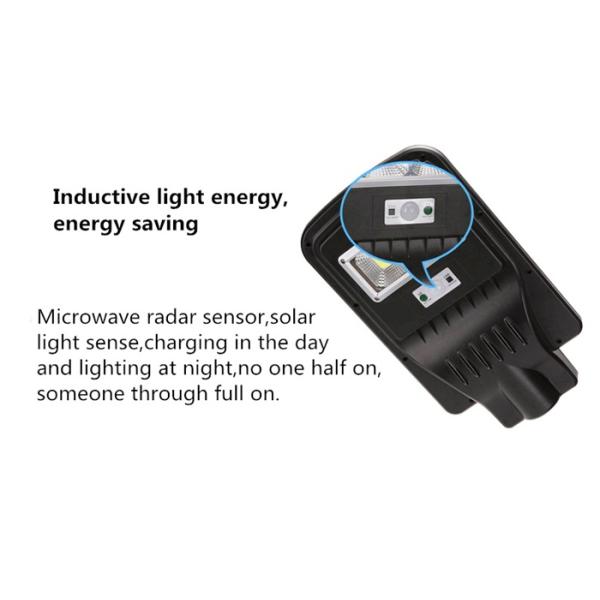 20 Watts PIR Control Integrated Solar LED Street Light COB For Garden