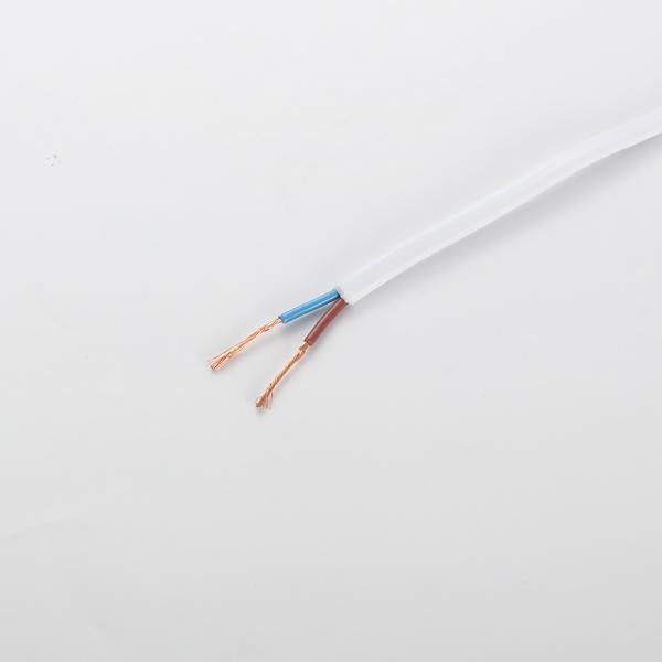 Quality Flameproof Twin Core Flat Wire Power Cord Copper Core for sale
