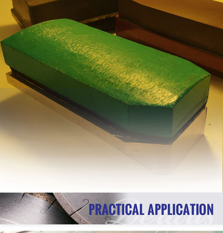 40mm Height Buff Fickert For Granite 12/15/20mm Working Layer