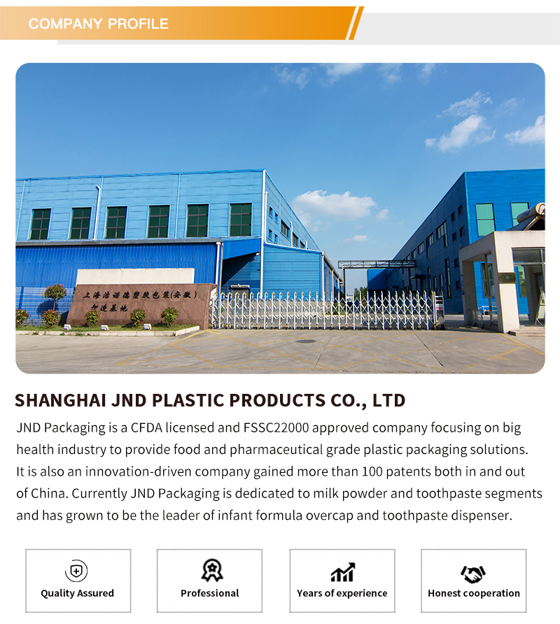 Effervescent Tablet Bottles with Cap Dry Offset Printing and Easy Cleaning