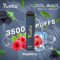 China XXL Yuoto Disposable Vape MAX 3500 Puffs Device Flavors 9 Ml for sale
