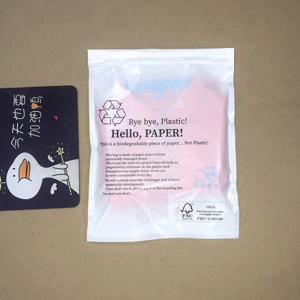 Quality Eco Friendly Biodegradable Translucent Wax Coated Paper Packaging for sale