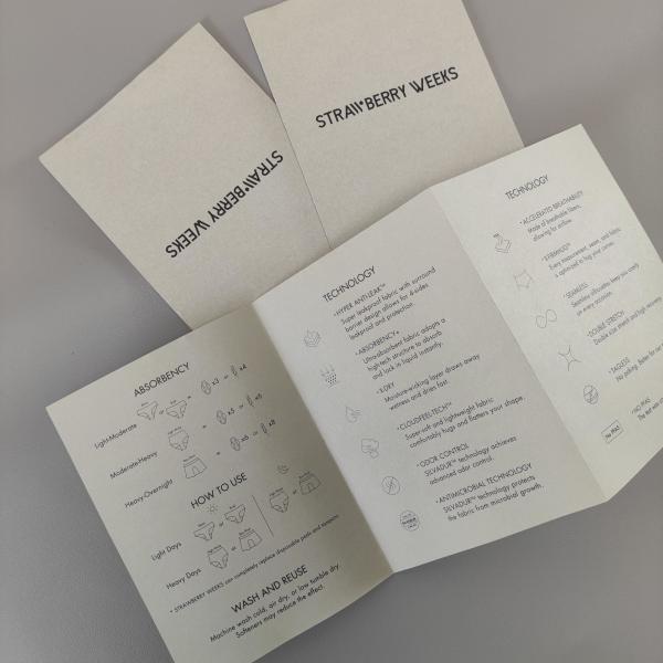 Quality Customizable Folded Paper Product Manuals Full Color Printing for sale