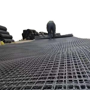 China 60-60kn Drive Widening PP Biaxial Geogrid Roll Ideal for Civil Engineering Construction wholesale