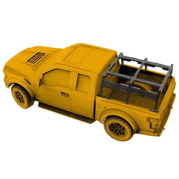 Easy Installation Overland Cap Rack for Jeep Gladiator for Pick-up Enthusiasts