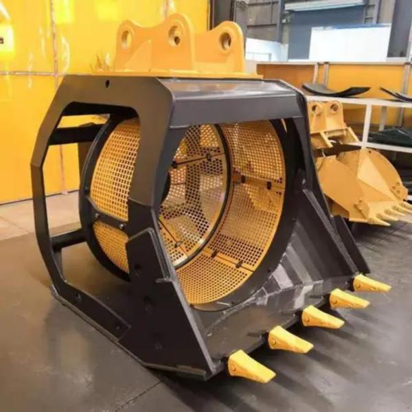 Rotating Screening Bucket Rotating Screening Bucket Excavator Rotating Screening