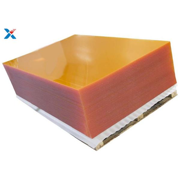 3mm Fluorescent Orange Acrylic Sheet Colored Large Cast PMMA Panels