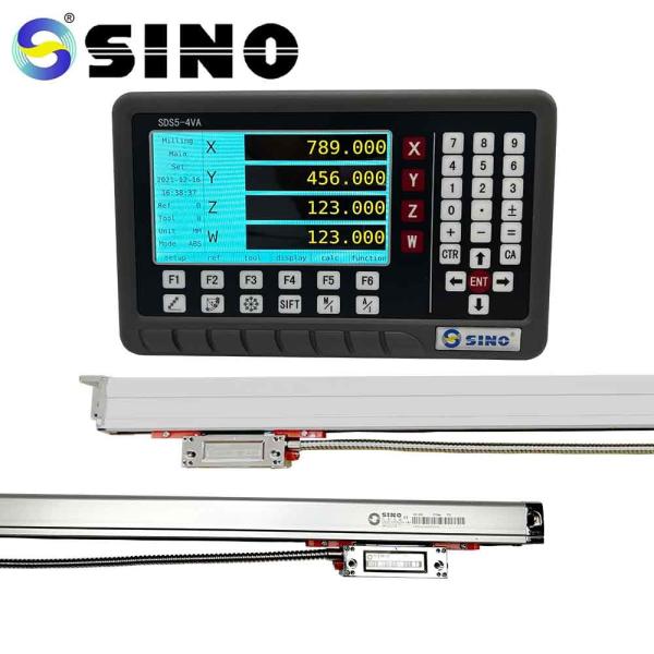 SINO SDS5-4VA Digital Display Meter 4 Linear Scales High Precision For CNC