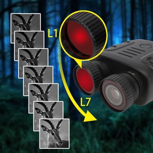 42MP Digital Infrared Night Vision Binoculars For Hunting Travel Surveillance