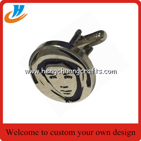 High Quality Custom Cufflink/silver cuff links for Men/Shirt Cufflinks for men