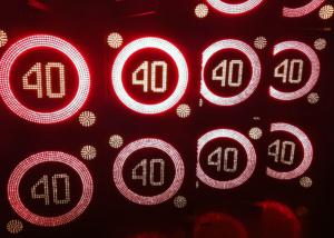 China P10 P16 VMS Road Signs IP65 Highway Electronic Speed Limit Dispaly wholesale