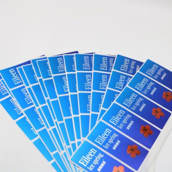 Quality Offset Printing Label Stickers Paper / Vinyl / PVC Glossy Matte Surface Finishing for sale