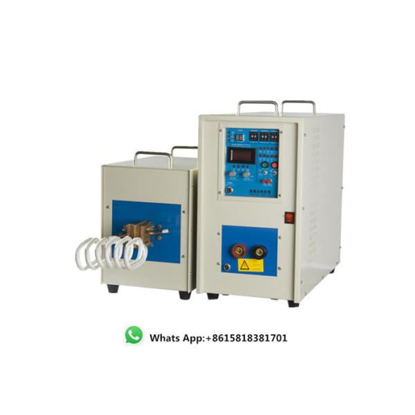 35KW Induction Heating 80KHZ Nut Bolt Forge Machine 7.6L/Min