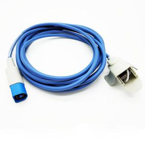 China Blue Cable Monitor SPO2 Sensor For MP70 / MP80 Medical Grade TPU Material on sale