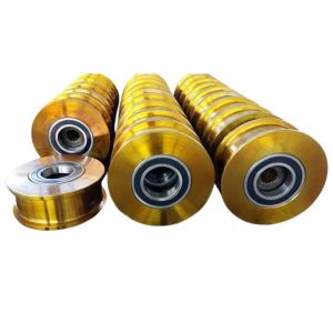 China 200mm Electric Traveling Gantry Crane Wheels Double Flange 42CrMo wholesale