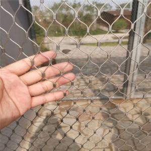 China Good Flexibility 4mm Stainless Steel Wire Rope Mesh Safety Protection wholesale