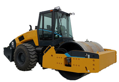 Single Drum Vibrating Roller Compactor GYS142 Hydraulic 14 Tons For Government Road Construction
