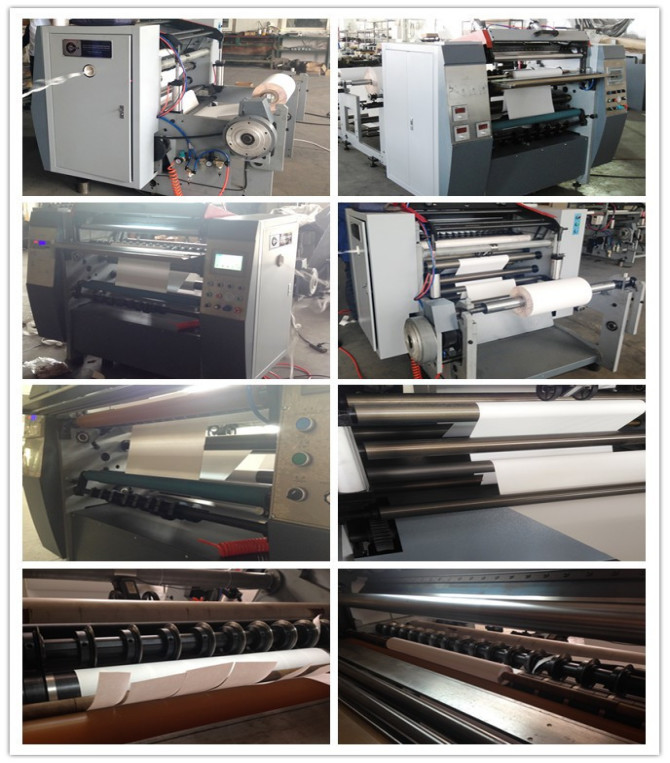 POS ATM ROLL THERMAL PAPER Slitting Machine 900mm Automatic Paper Converting Machine