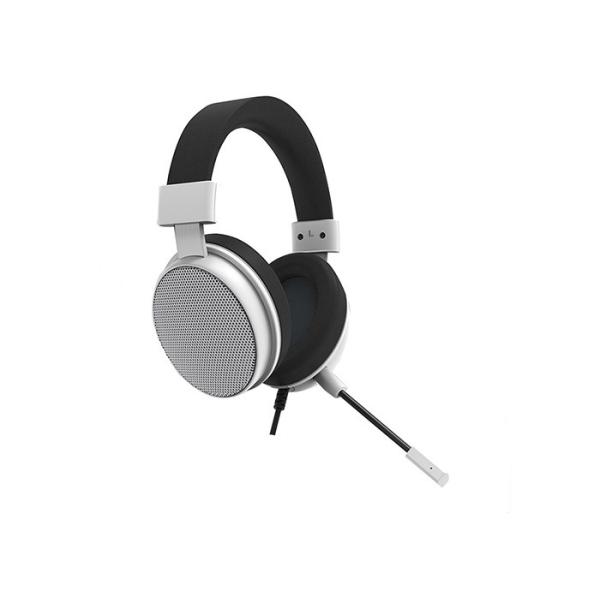 White Detachable Mirophone Oem Pc Gaming Headphone