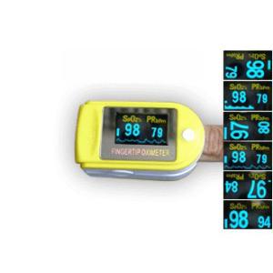 China SpO2 Device for Blood Oxygen Saturation Level Reading, Fingertip Oxygen Meter w/ Alarm &amp; Pulse Rate Monitor wholesale