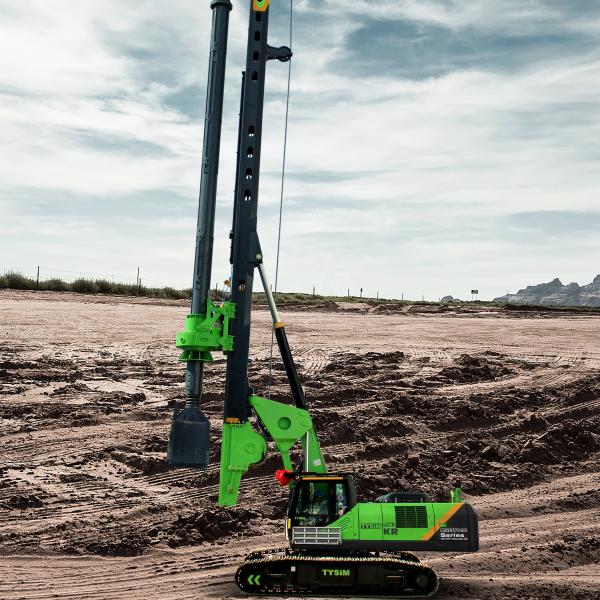 Static Rotary Drilling Rig Pile Driver RD Team 220kN.M Torque Hydraulic 2000mm