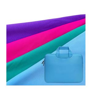 China Tricot Knitted Polyester Elastic Fabric 75D For Notebook Computer Bags wholesale