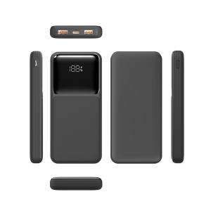 Fireproof Universal Power Bank with 5V/3A Output Built in Cable LED Indicator