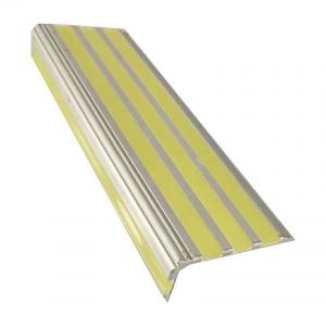 China Safety Sign Stair Nosing Aluminium Reflective Strip Stepping Markers wholesale