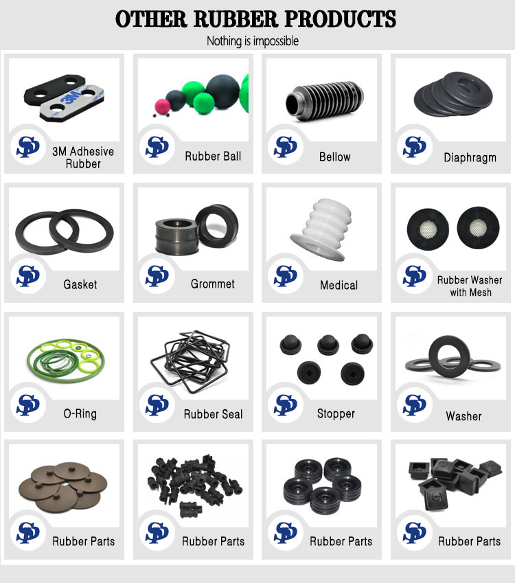 IATF 16949 Certification Custom Rubber Bellows Nice Elasticity Black Color Oil Resisting