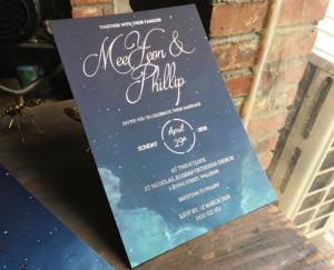 High Class Black Velvet Wedding Invitation Cards ISO9001 / SGS Approved