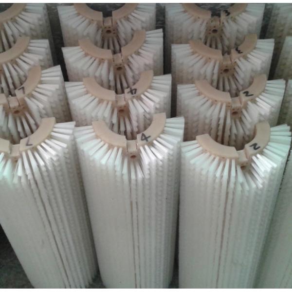 Simple Assembly Split Core Semicircle PP Cylindrical Roller Brush