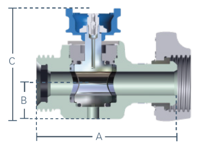 Thread Union 10000psi DD Oilfield Wellhead Plug Valve