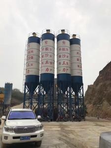 Totally Automatic Control System HZS60 Concrete Batching Plant for Concrete Mixing
