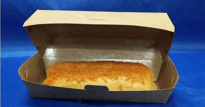 kraft paper sandwich box with window ,triangle sandwich box for packaging,Cardboard Box With Clear Window Burger Sandwic
