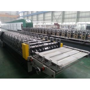 Continue PU Sandwich Panel Line / 1000m Polyurethane Sandwich Panel Machine