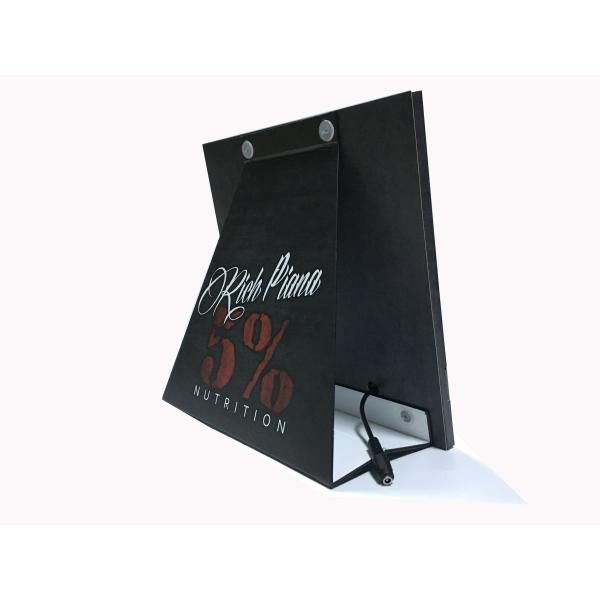 Point of purchase video shelf talker with HD screen,video shelf talker for retail shelf