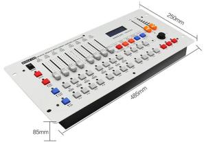 White Color DMX 240 Controller Console , Programmable DMX Controller