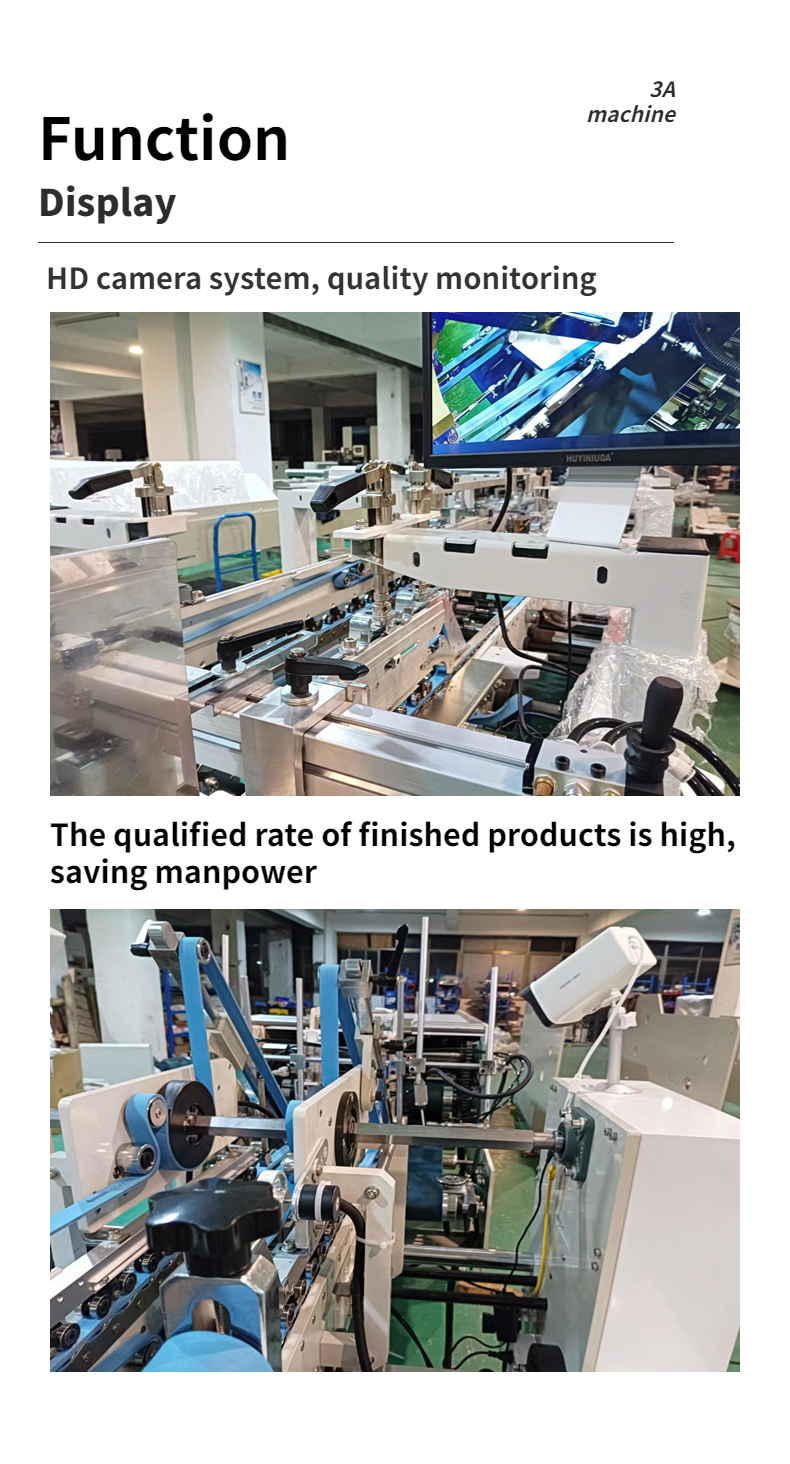 Automatic Sheet Gluing Machine CQT-900 Enhanced Type with Water Soluble Cold Glue