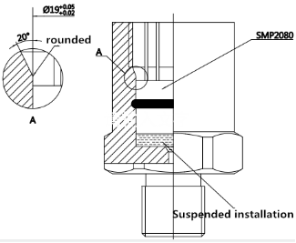 High Reliability I2c Water Pressure Sensor Vapor Pressure Detection