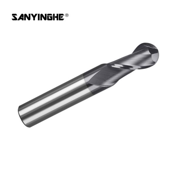 Quality Round Carbide Ball Nose End Mills CNC Tools Tungsten Milling Cutter Spherical End Mill for sale