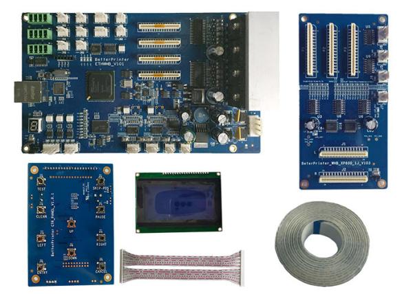 Quality Network Interface Xp600 Single Head Inkjet Printer Board For UV Flatbed Printer for sale