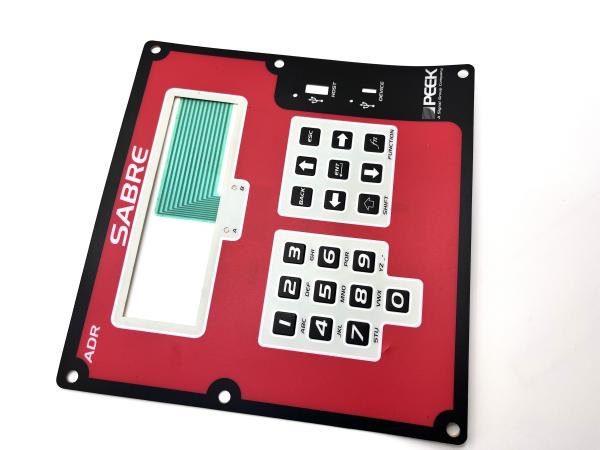 Quality Grossly Transparent LCD Screen Keyboard Membrane Cover With Metal Dome for sale